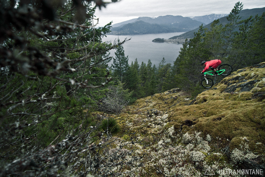 Steep roll on another bluff.