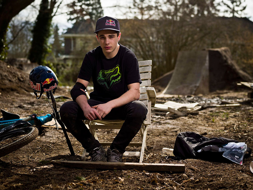 Anthony Messere at his training compound in Surrey BC Canada during the filming of Anthill s new film Strength In Numbers March 17 2012. Photo by Sterling Lorence