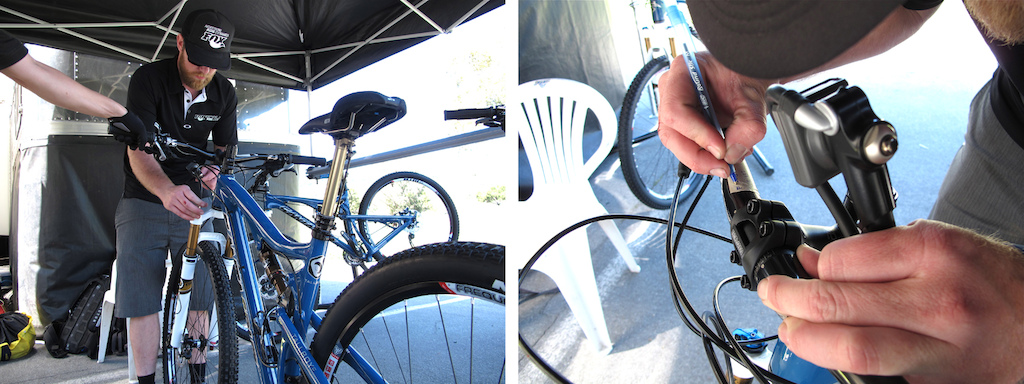 FOX 2013 suspension setup