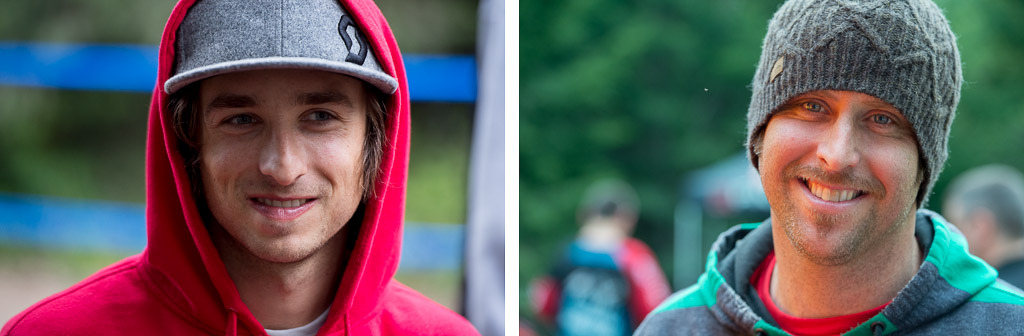 Luke Strobel and Casey Northern at the Port Angeles Pro GRT, NW Cup, and MTB Grand Prix race.