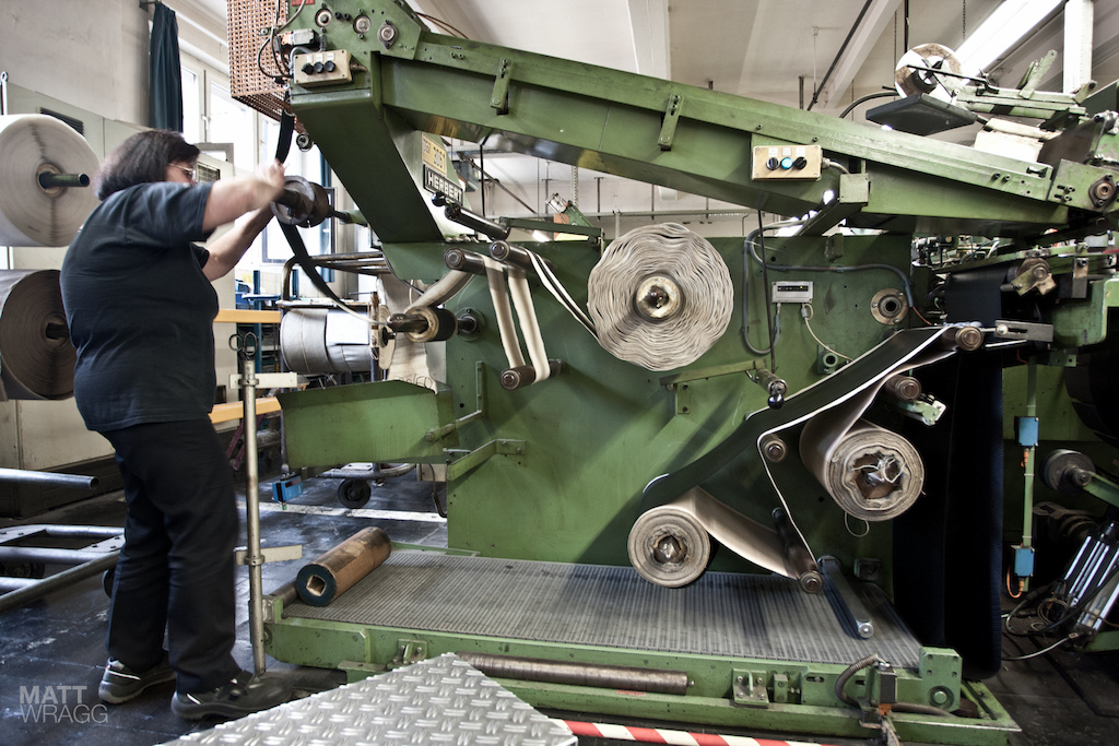 The assembly machine.