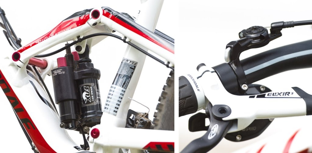 Dyad RT 2 Shock Dyad Remote lever