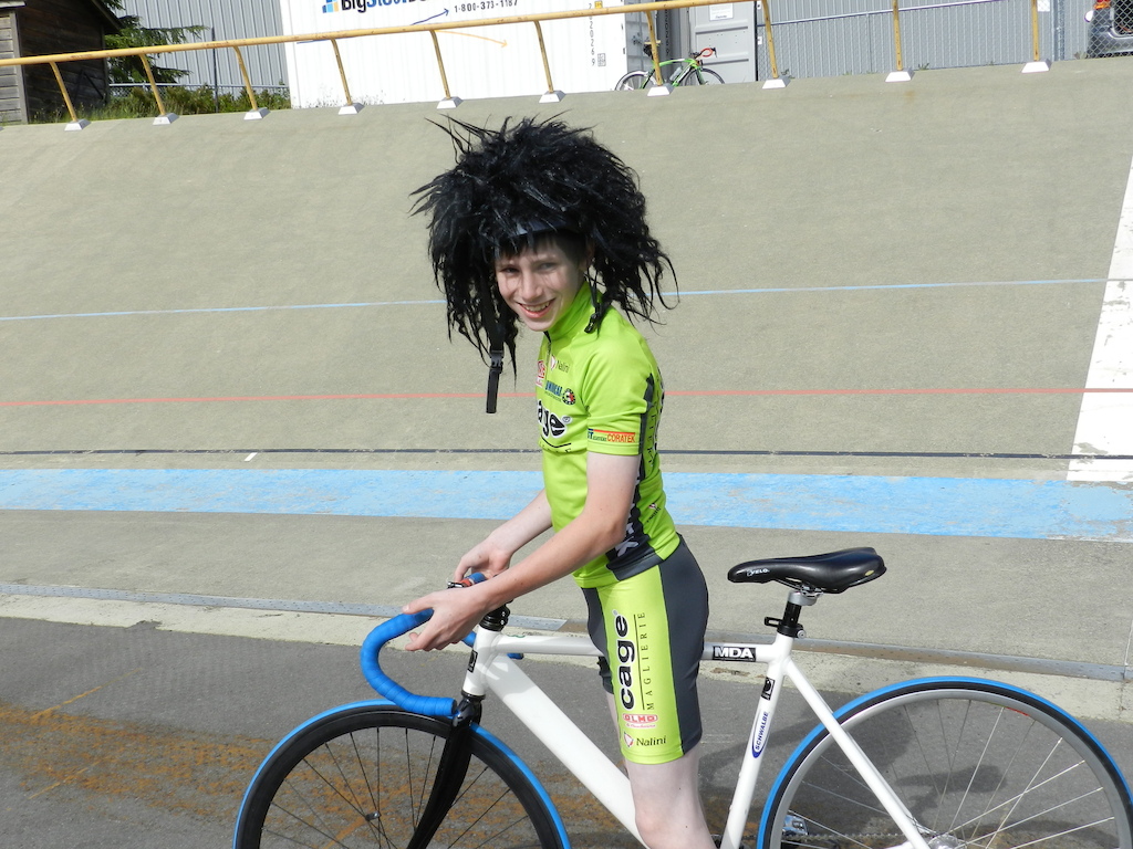 Have some fun and still rocketing around the track.
