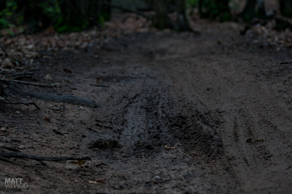 Trail conditions.