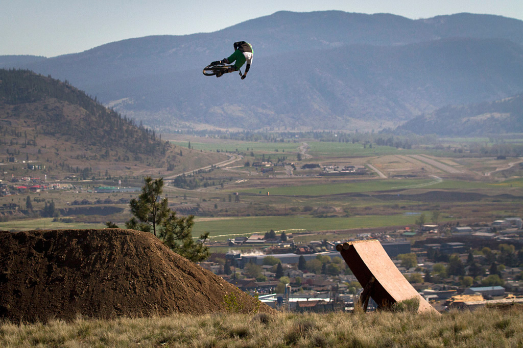 Thomas Vanderham rides the 2013 Shimano Saint in Nicola Valley British Columbia
