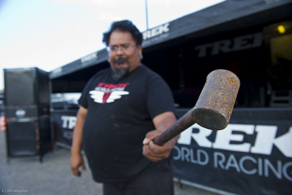 When it comes to mentoring training growing a top shelf racer Monkey Vasquez Aaron Gwin s mechanic swings a bigger hammer than most... Lopes Kintner and many other storied riders are in Monkey s rear view mirror.