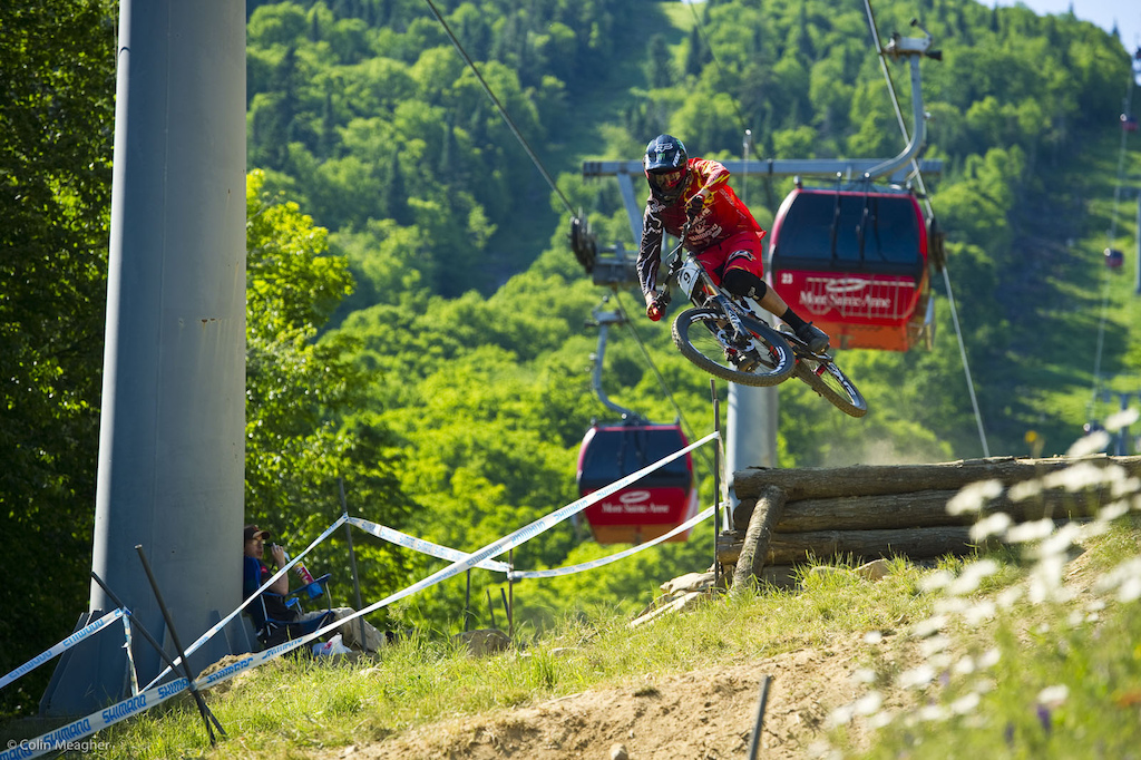 Josh Bryceland was feeling it at Fort William and appears to be feeling it whatever it is yet again... Fast smooth and style-ish.
