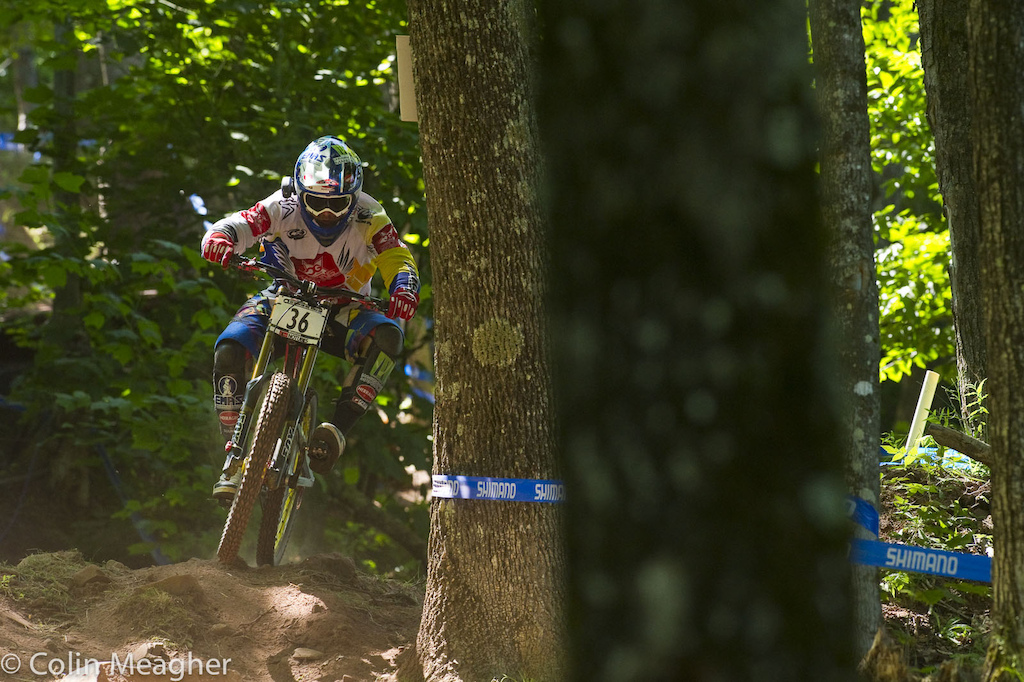 Tight trees make some sections of Windham-at speed a dicey game of big consequences.