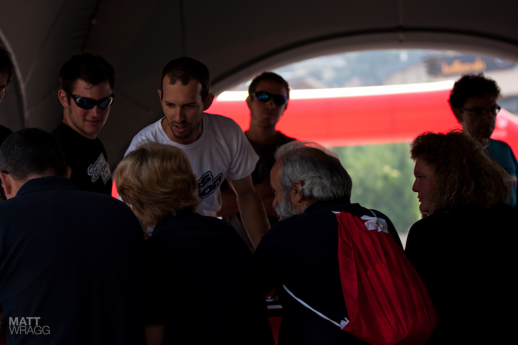 Andrea Bruno signing in.