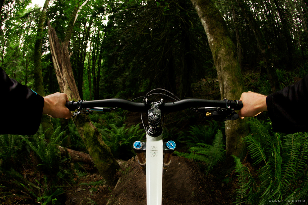 Just riding bikes is all