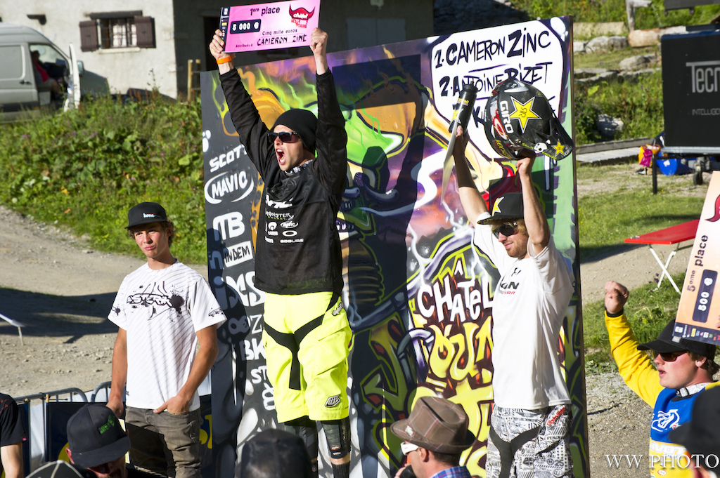 The podium