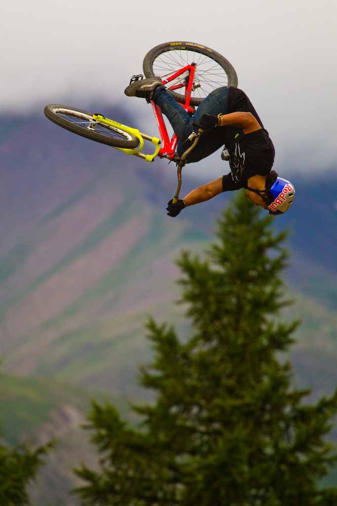 Yannick Granieri in his own 360 inverted