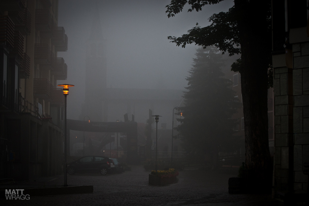 Early morning low cloud.