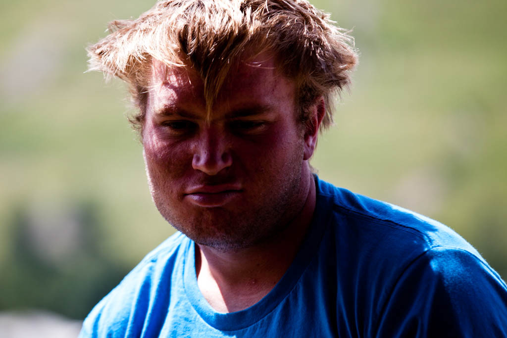 Greg Watts Game face engaged