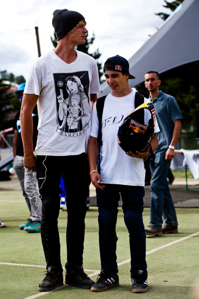 Two of Red Bull s hired guns - Martin Soderstrom and Anthony Messere.