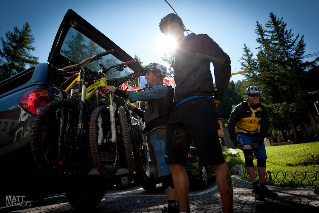 Loading up.