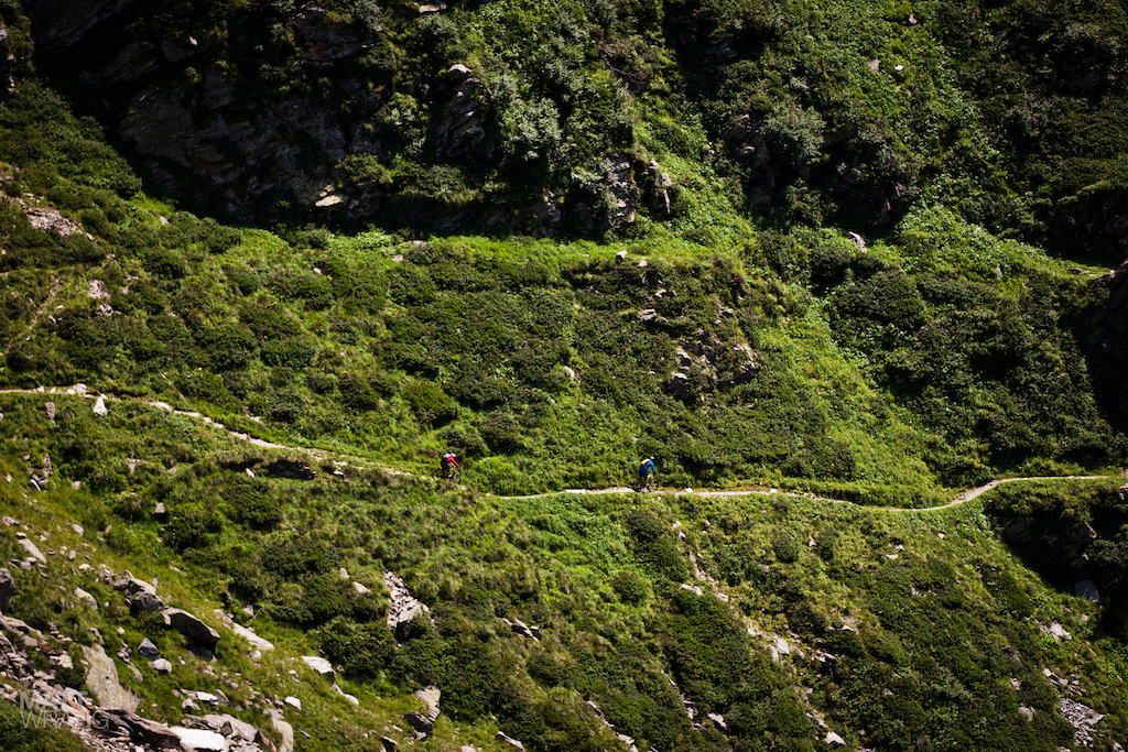 The trail through the gorge.