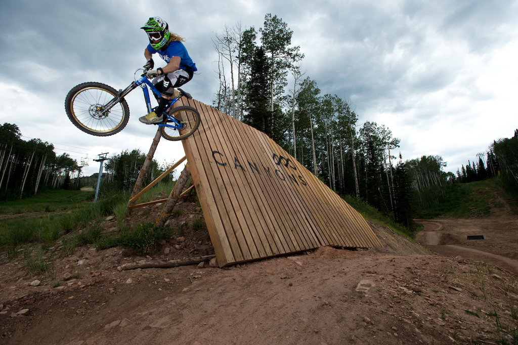 Kelly Mcgarry aboard his 2013 Diamondback Scapegoat