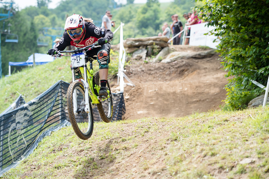 Jacqueline Harmony taking the National Title and winning by over 9 seconds in Pro Women.