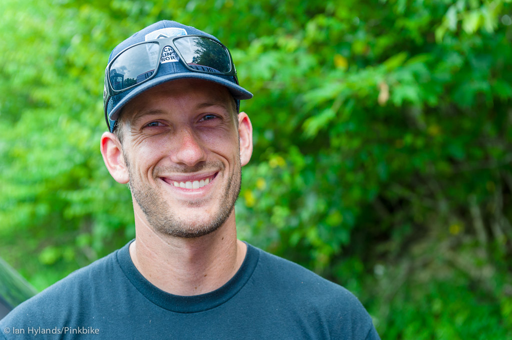 Chris Herndon former national slalom champ and the man responsible for the DH and slalom tracks at Beech Mountain.