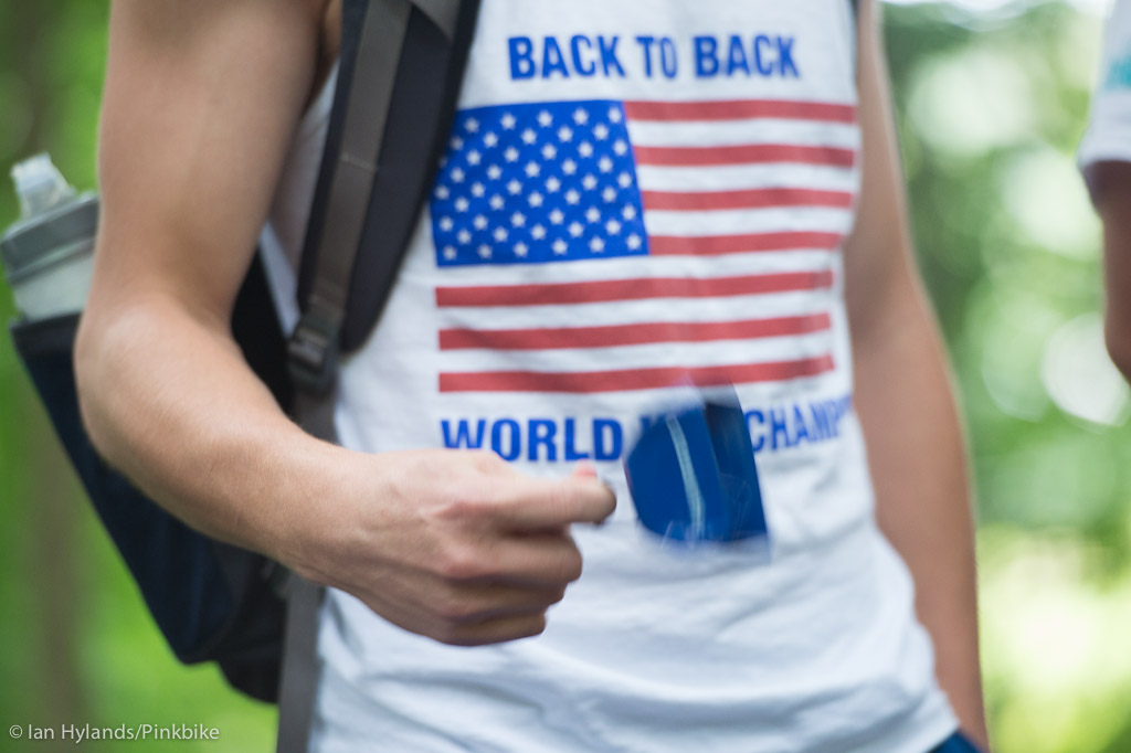 Patriotic spirit was out in abundance at National Champs.
