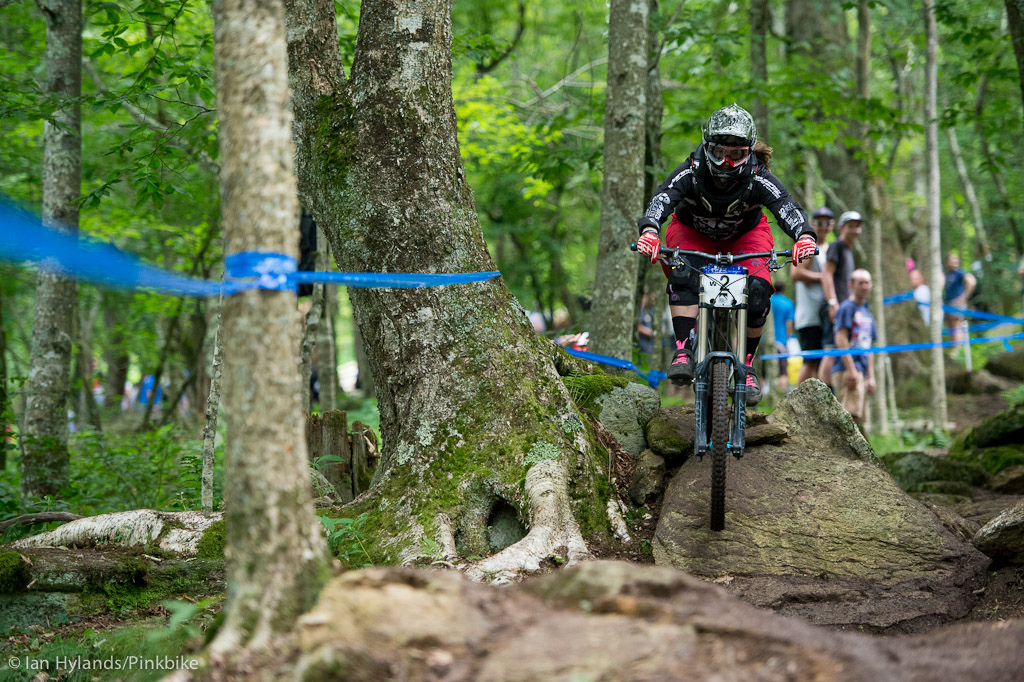 Jaime Rees third place for the NW rider maybe the right hand line is faster