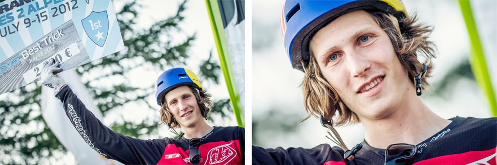 On the top with two wins in the bag Slopestyle and Teva Best Trick - Laurence CE - www.laurence-ce.com