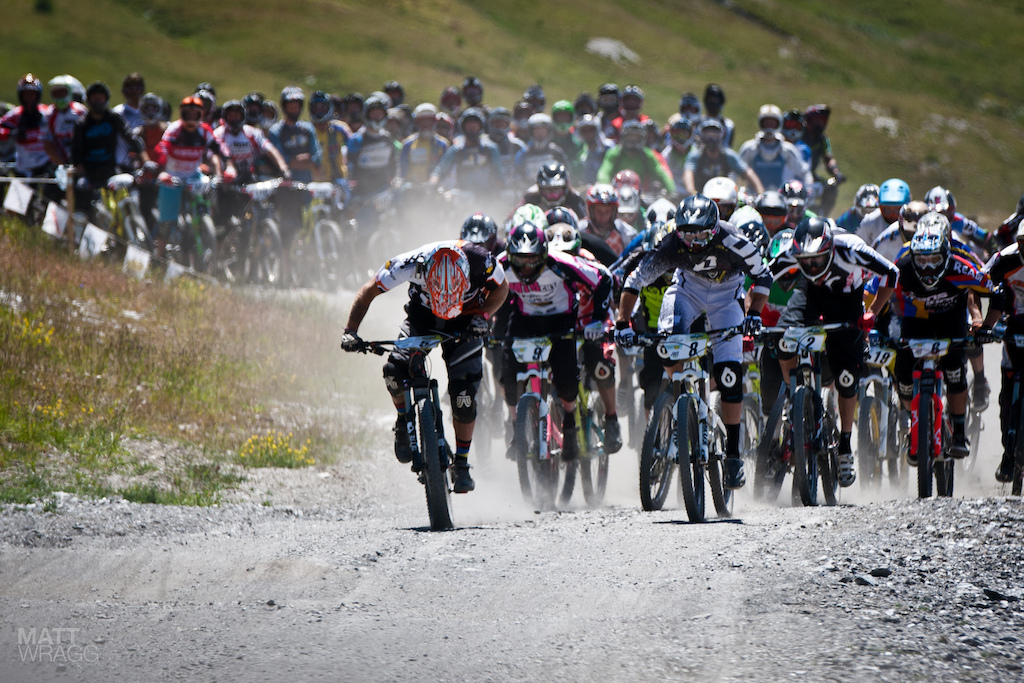 The nations team race.