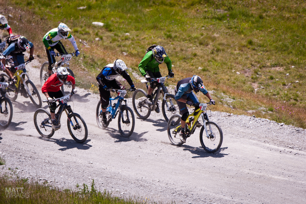 The Supermountain race for the top 100 riders.
