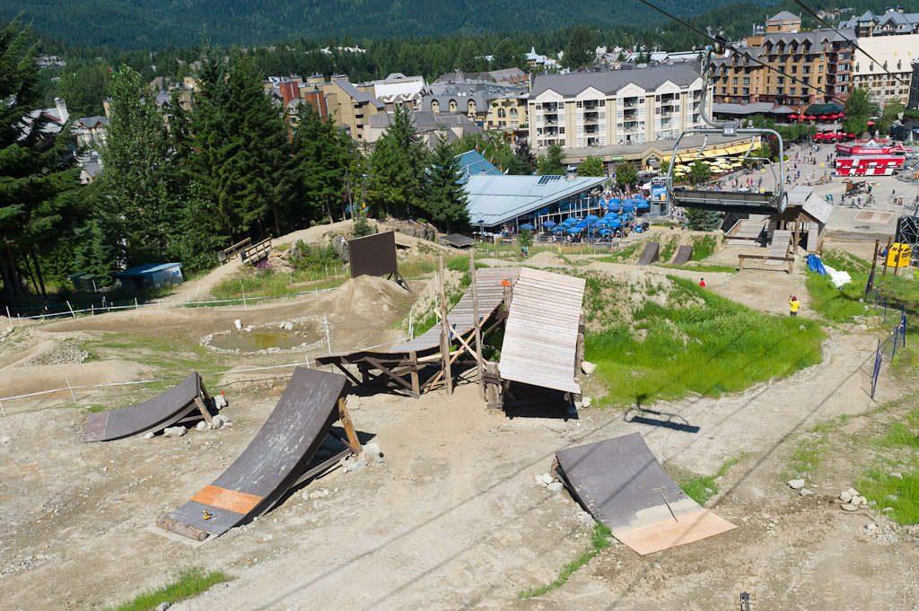 Joyride Slopestyle course