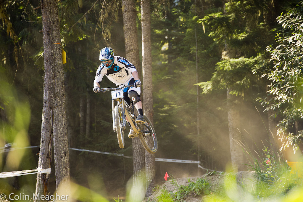 Jared Graves sending it one last time before lunch a nap and game time for the Canadian Open.