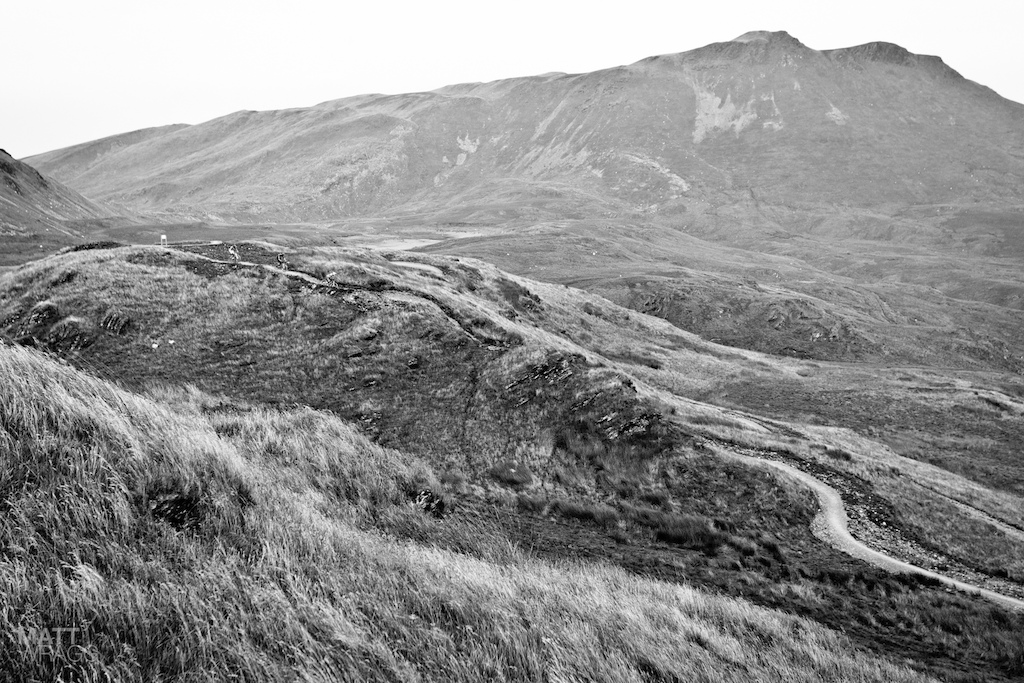 The top of the red run.