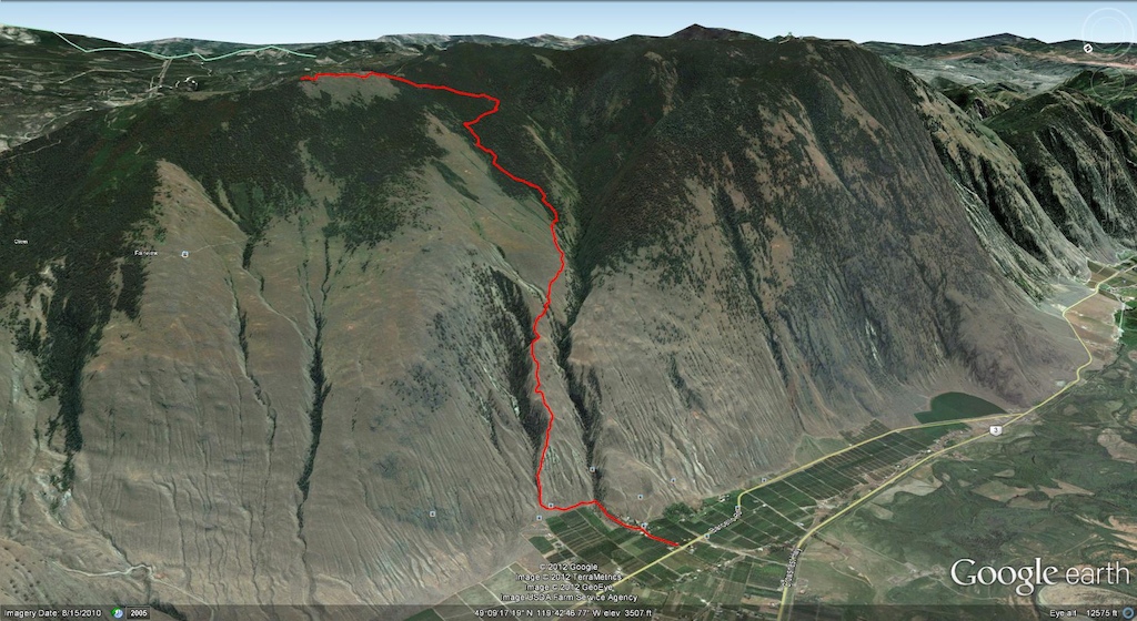 Cawston Creek Map