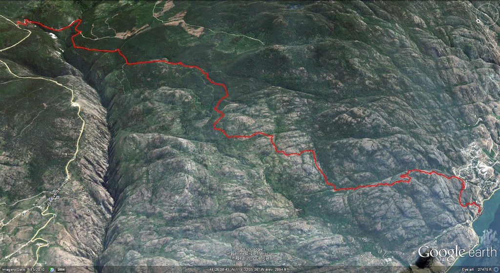Derenzy Rock Oven Map