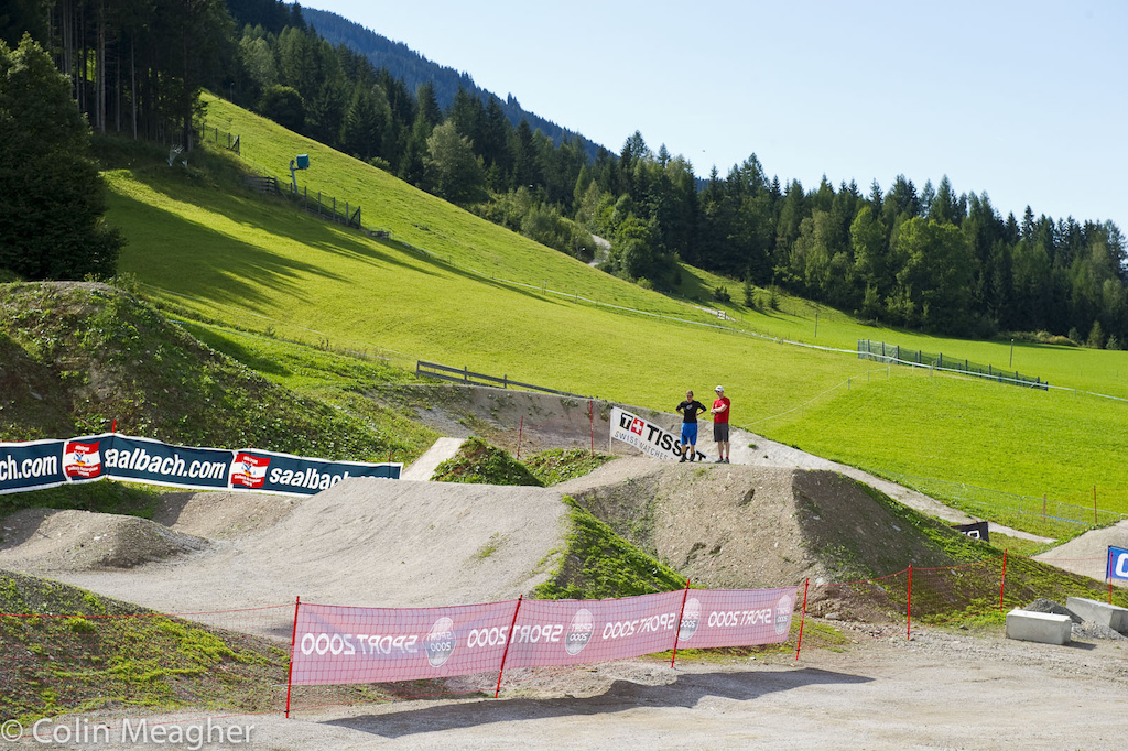 The big boy line above pales in comparison to the BIG BOY on the track a 52 foot gap jump before the corner leading into the finish.
