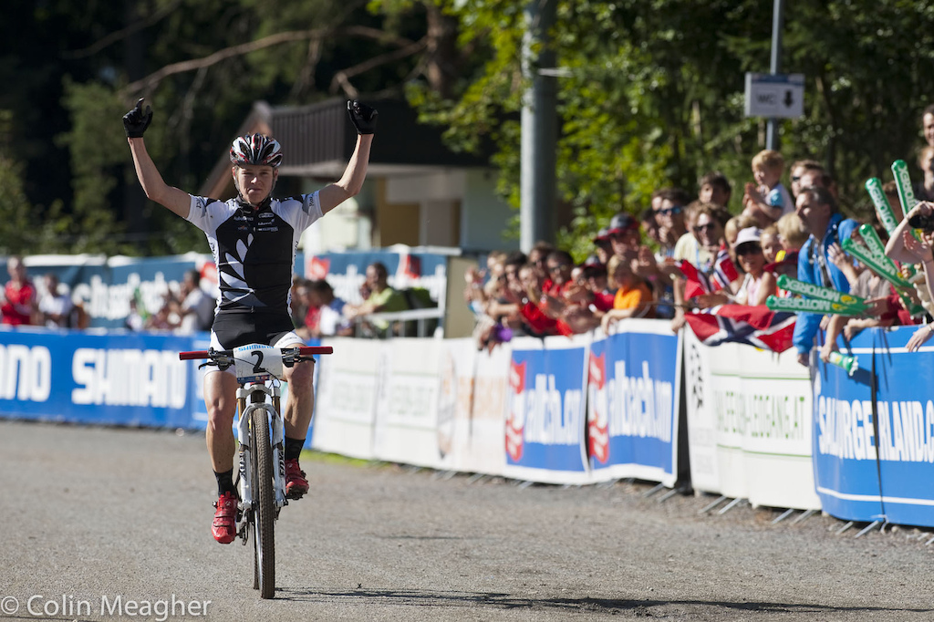 Cooper coming home to a gold medal in his final season as a junior.