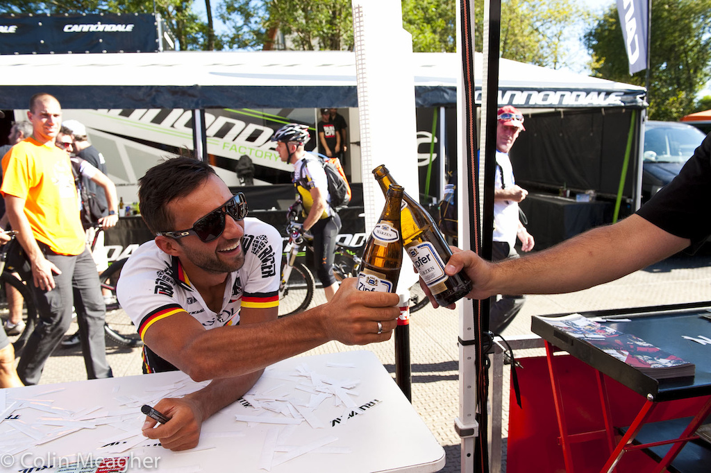 Manuel Fumic--season s over. I wil take a beer now...