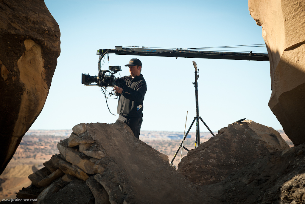 Freeride filmer Axel Fostvedt is an MTB filmaking icon. I would bet that he has shot more of the most memorable footage in mountain biking than anyone else in the game... way more actually.