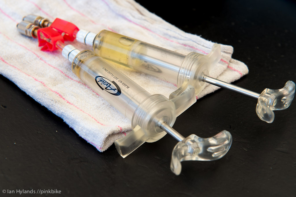 If you bleed a lot of brakes you probably want to have the pro bleed kit this would almost look at home in a hospital.