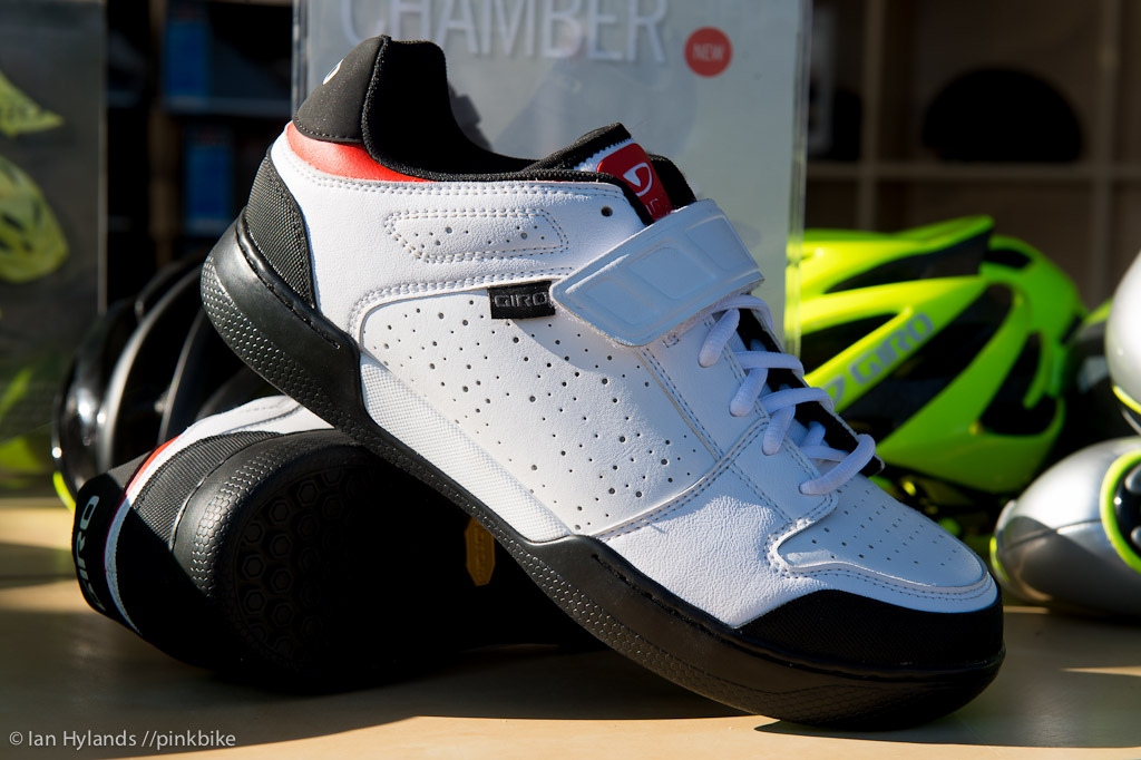 The Chamber from Giro a new shoe made in collaboration with Aaron Gwin.