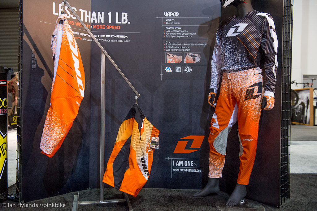 The new One Industries Vapor pant weighs less than a pound...