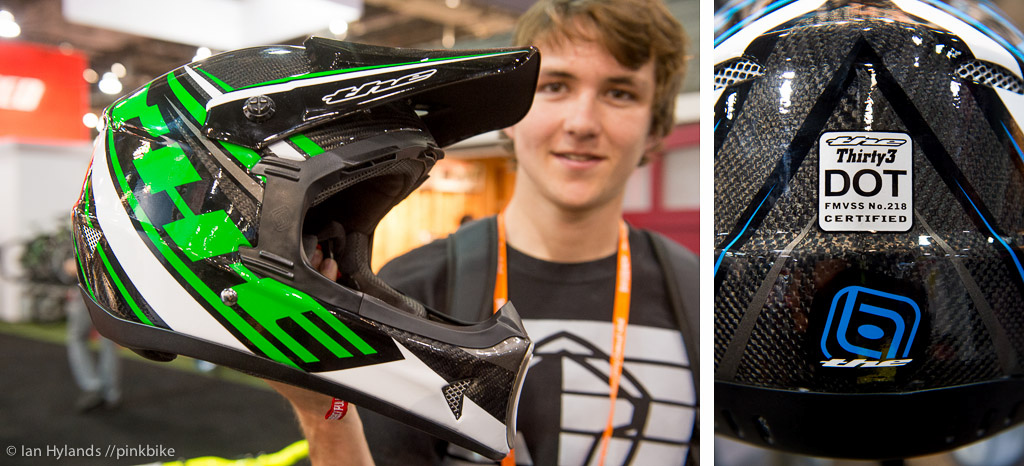 THE had this sick new DOT certified Carbon Helmet.
