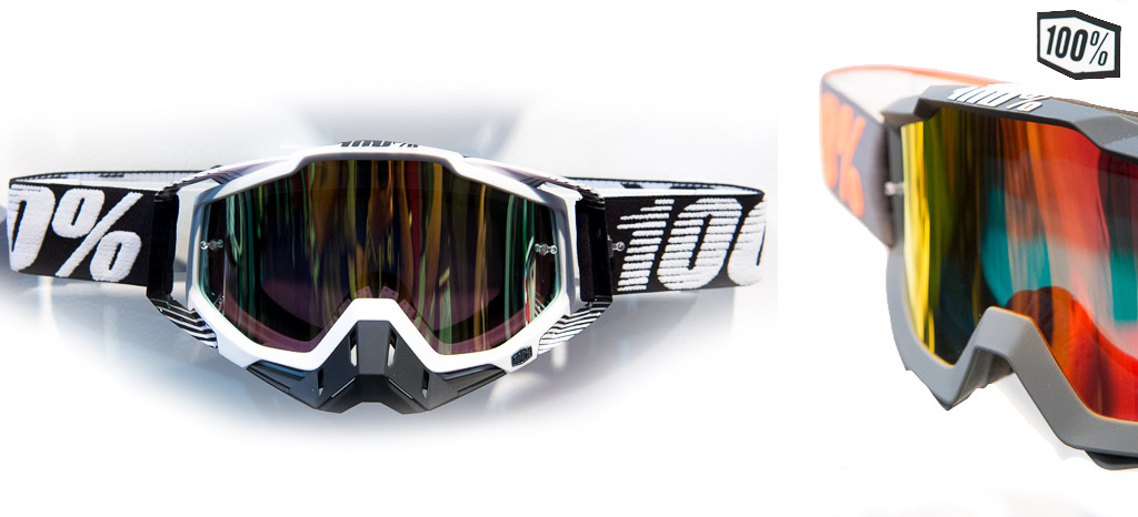 100 had some great goggles on display. They re worn on the World Cup circuit by riders such as Mick Hannah and Andrew Neethling and as well as great styling they have all the features you d expect in a top of the line goggle.
