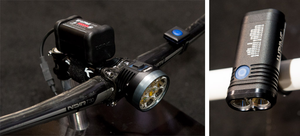 Lupine Lights have a couple of trick new things. Firstly the power switch for the 3600 Lumen Betty R is now wireless so you can mount it anywhere with no wires and there is now a 900 Lumen Piko TL that is a perfect emergency light. It fits easily in a hydration pack and can be quickly mounted to the handlebars or used as a flashlight.