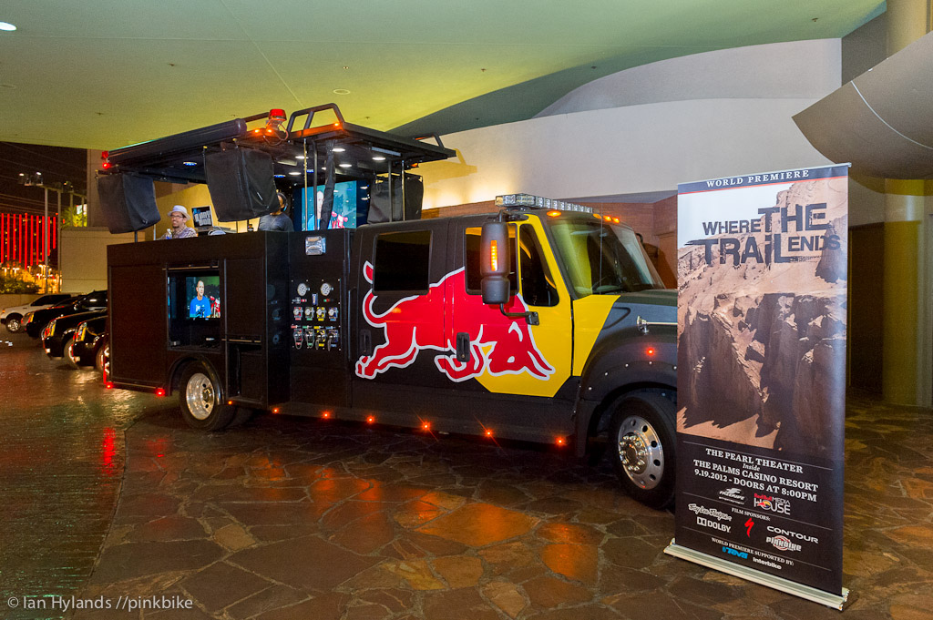 Probably the biggest and best Red Bull vehicle we ve seen a fire truck.