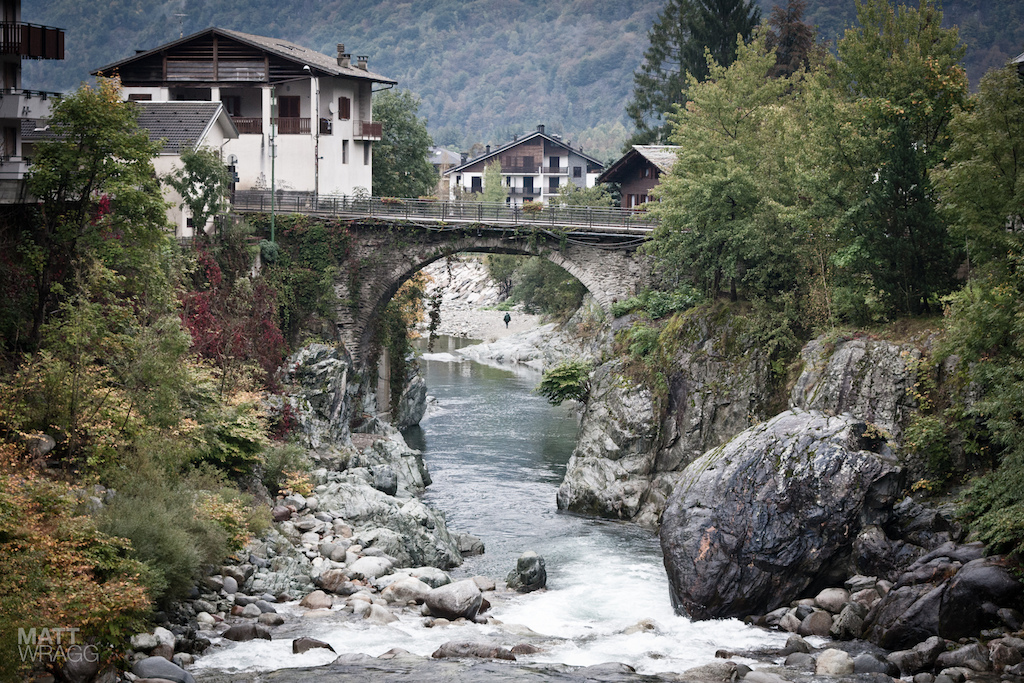 The bridge in the centre of Scopello.