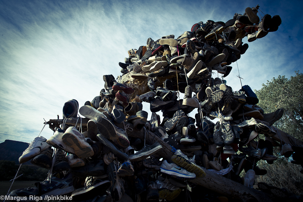 Shoe Tree. Welcome to Hurricane Utah.