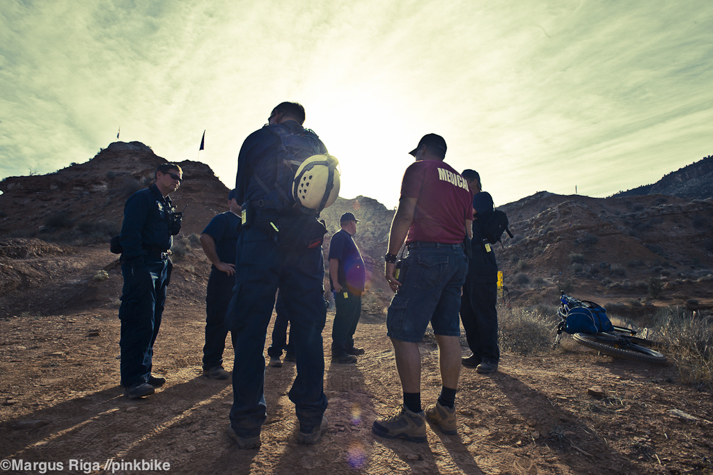 Safety meeting.