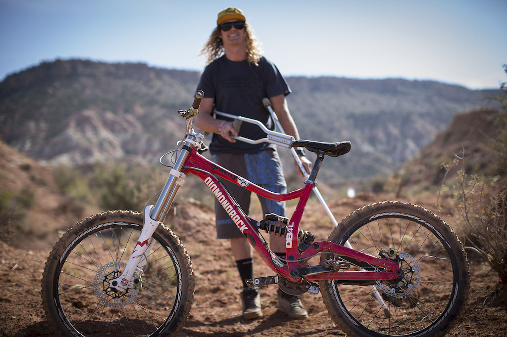 Kelly McGarry at Redbull Rampage 2012