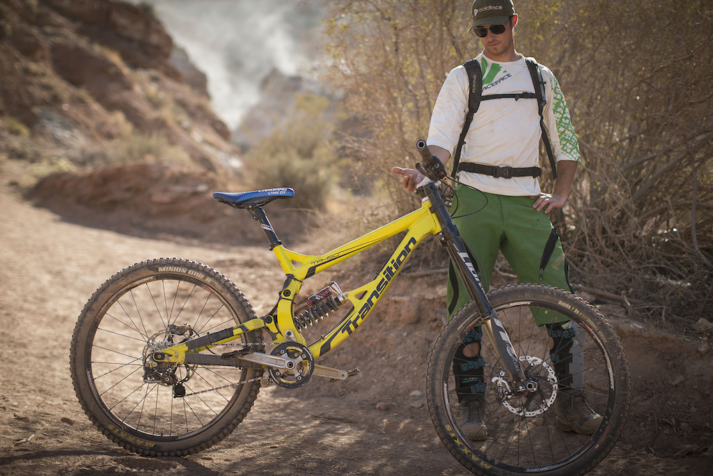 Mike Kinrade at Redbull Rampage 2012